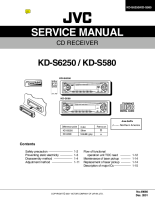 JVC KDS-580-Service-Manual 